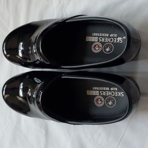 Skechers Work clog, 9.5, black